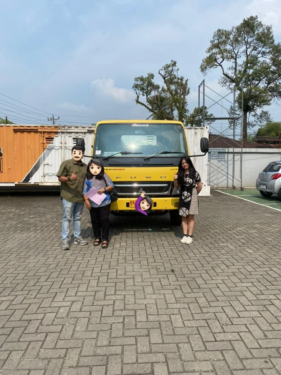 Serah Terima Canter Mitsubishi Medan
